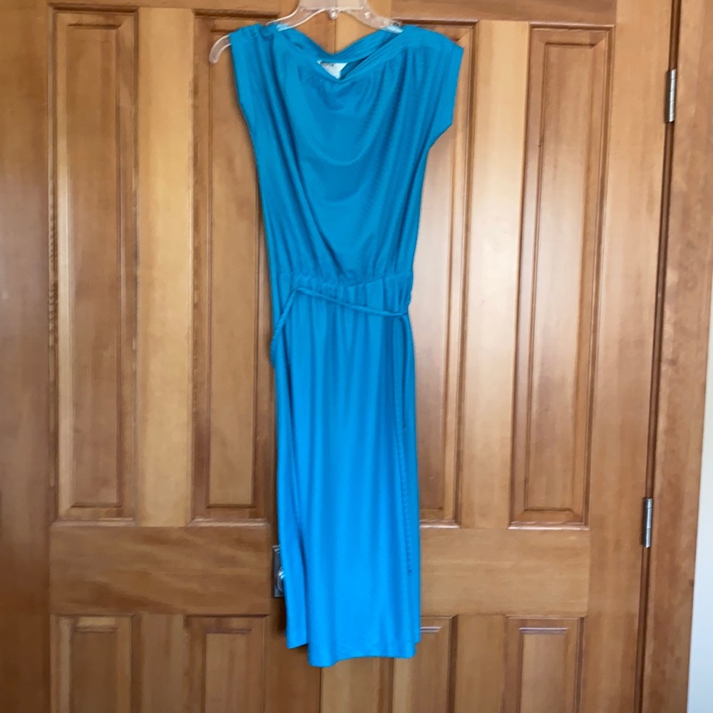 Original 1960s polyester dress from Great Aunt